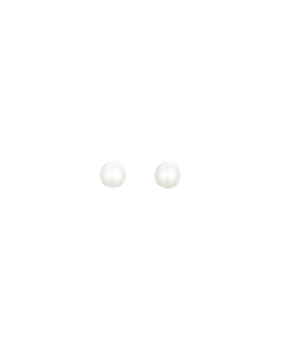 14K Gold 4MM Pearl Stud Earring