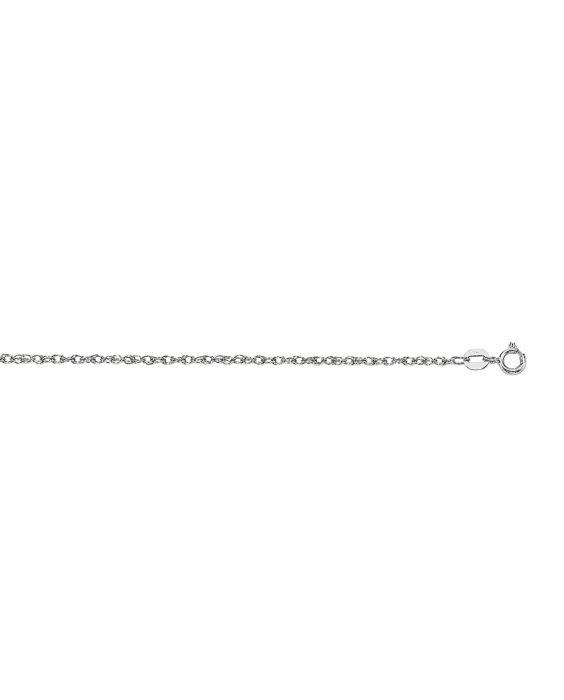 14K Gold .95mm Machine Rope Chain (Carded) 