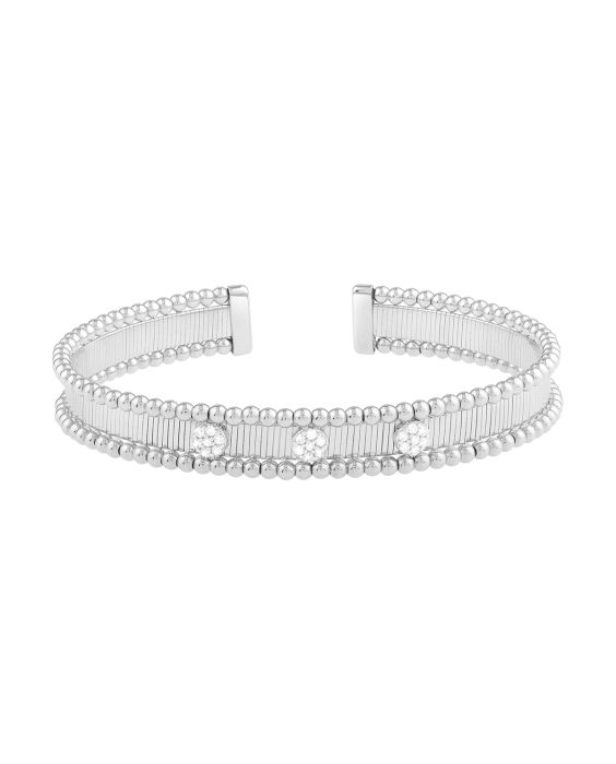 14K Pallina Diamond Bangle 