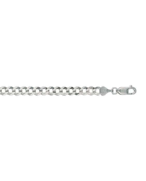 14K Gold 5.7mm Comfort Curb Chain 