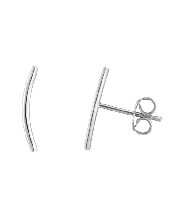 14K Gold Small Polished Ear Climber