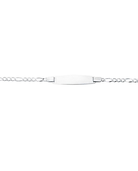 14K Gold Children's Figaro ID Bracelet