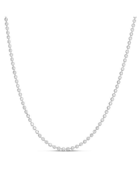 14K 2.5mm Moon Chain
