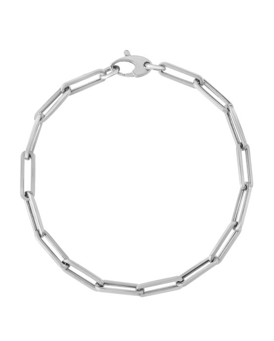 14K Gold 6.1mm Paperclip Chain 
