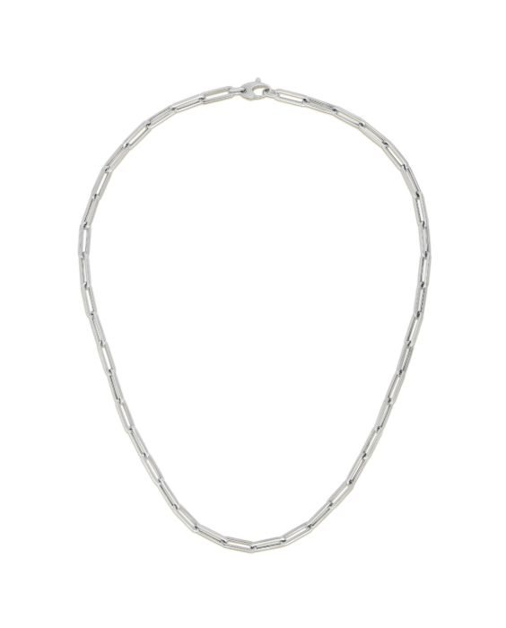 14K Gold 4.2mm Paperclip Chain 