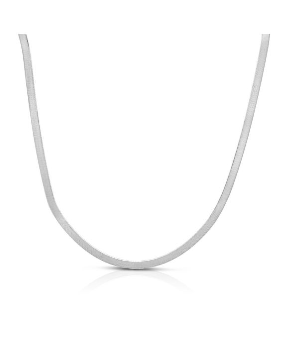 14K Gold 2.8mm Imperial Herringbone Chain