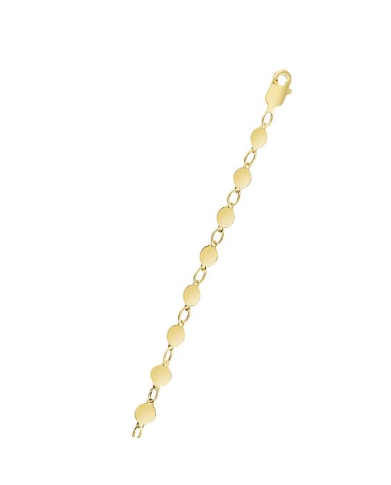 14K Gold Mirror Chain