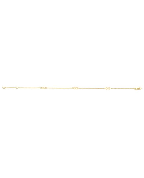 10K Infinity Anklet