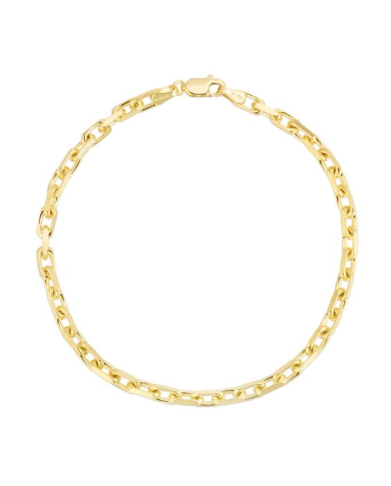 10K Gold 3.6mm French Cable Chain