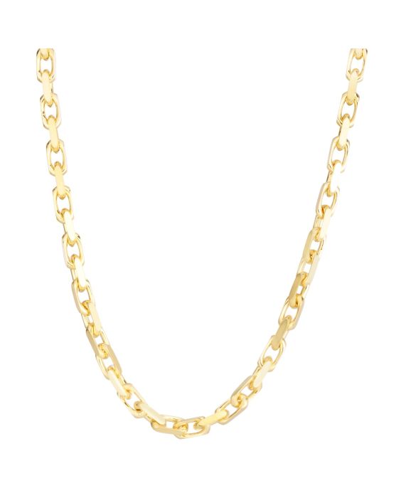 10K Gold 4.8mm French Cable Chain