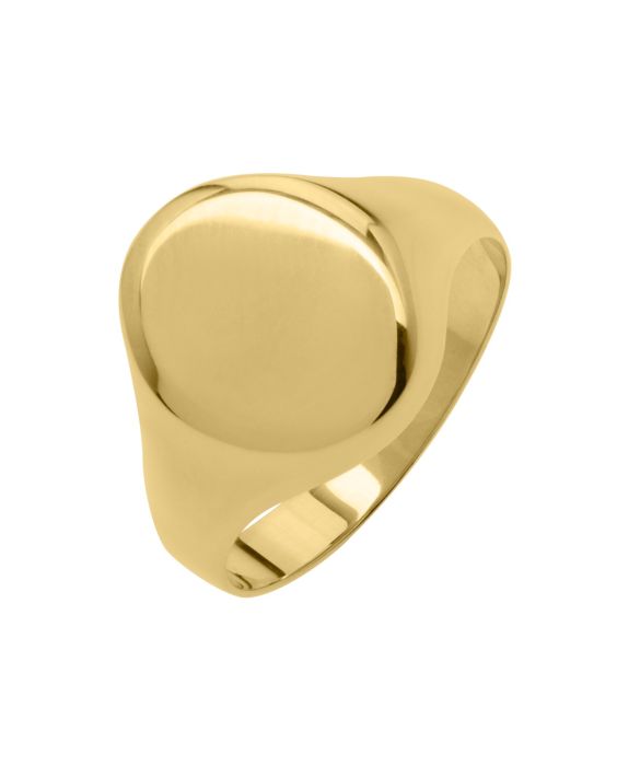 10K Classic Signet Ring