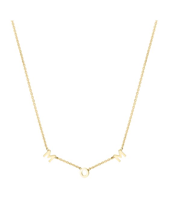 10K "Mom" Necklace