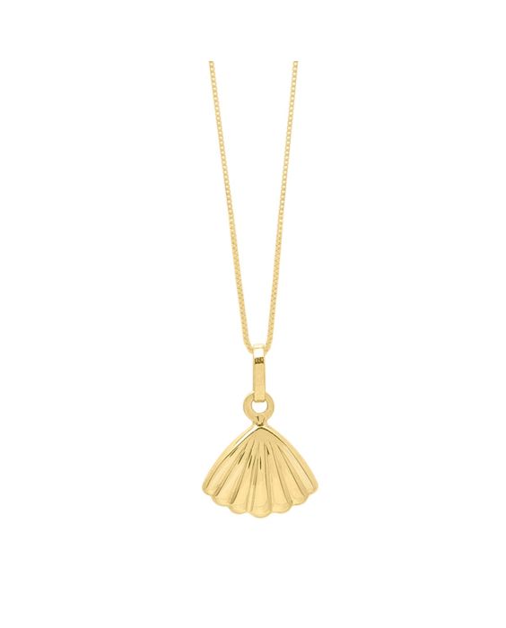 10K Sea Shell Necklace
