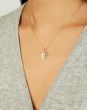 14K Diamond Vann&egrave;rie Coin Pendant