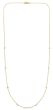 14K Gold .25ct Diamond Station Necklace