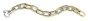Paperclip Cable Double Link Bracelet in Silver & 18K Gold