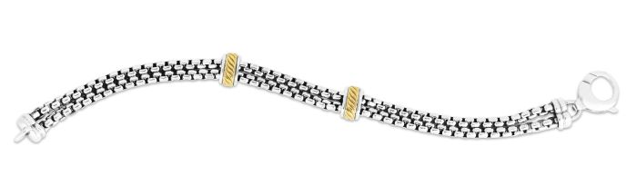 Box Double Strand Men's Bracelet