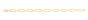 14K Gold 5.6mm Bombay Paperclip Bracelet