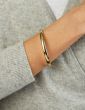 14K Domed Cuff Bangle