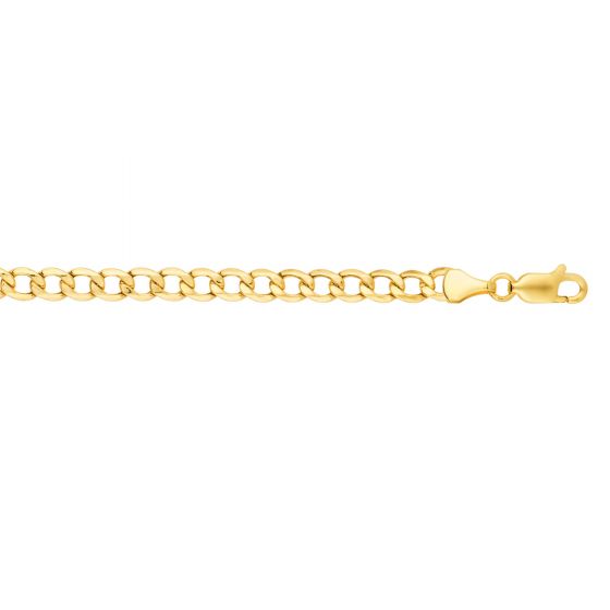 10K Gold 5.3mm Lite Comfort Curb Chain 