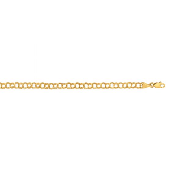 10K Gold Small Charm Bracelet