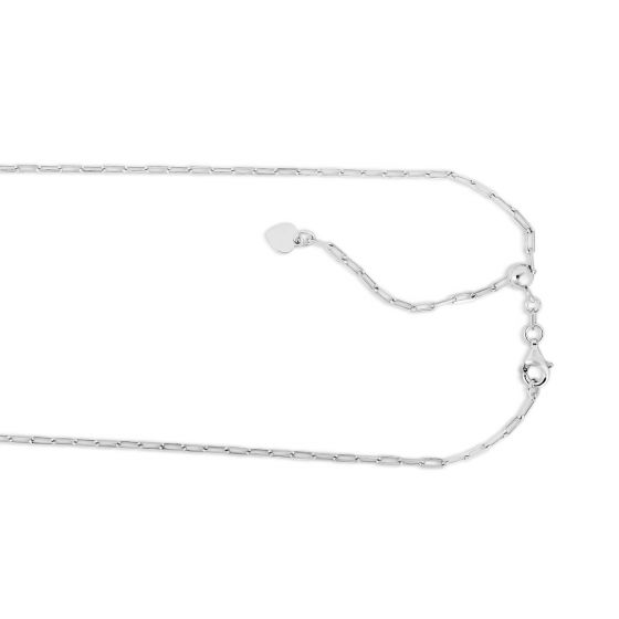Silver 1.8mm Paperclip Chain