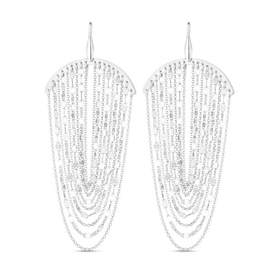 Sterling Silver Chandelier Earrings