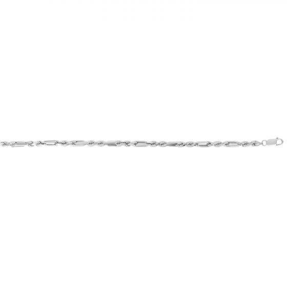 Silver 4.7mm Figarope Chain 