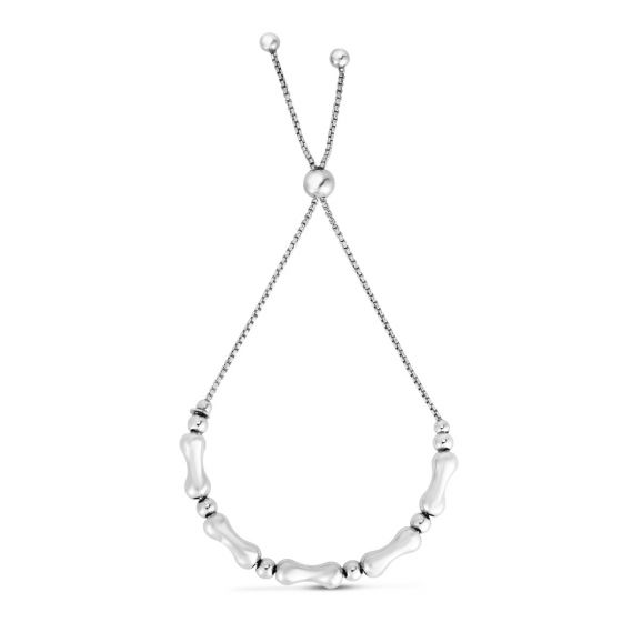Silver Friendship Link Bracelet