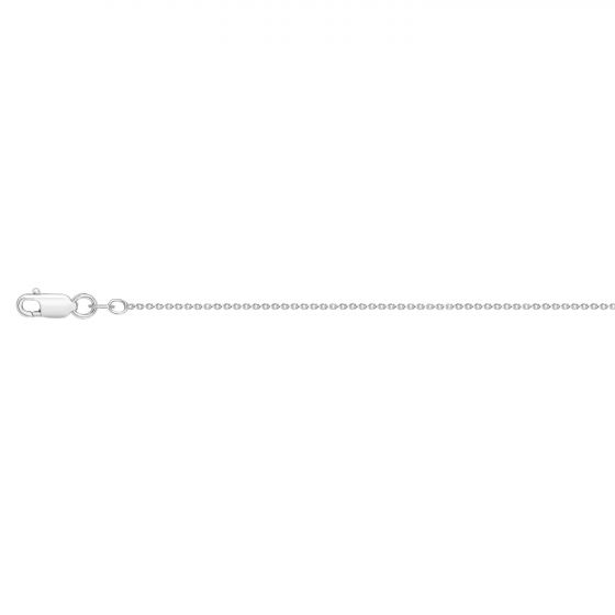 Silver 1.5mm Round Cable Chain 