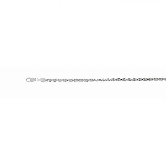 Silver 3.6mm Rope Chain 