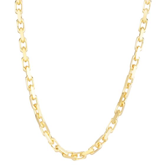 14K 4.8mm French Cable Chain