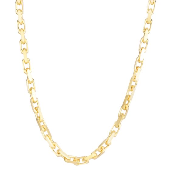 14K 4.8mm French Cable Chain