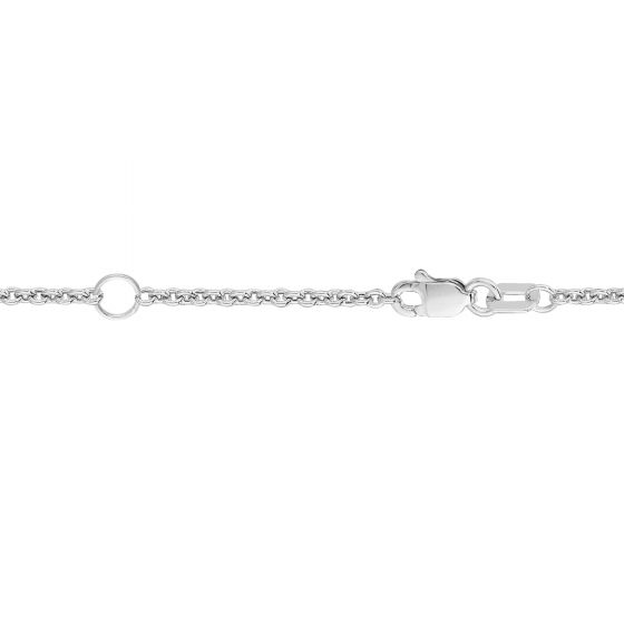 18K Gold 1.9mm Extendable Cable Chain with Lobster Lock | Royal Chain Group