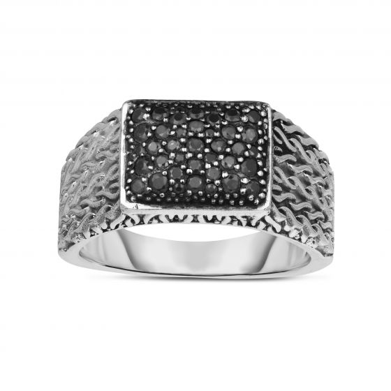 Sterling Silver Woven Ring 