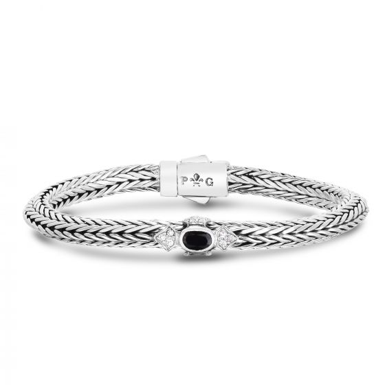 Sterling Silver Woven Bracelet  