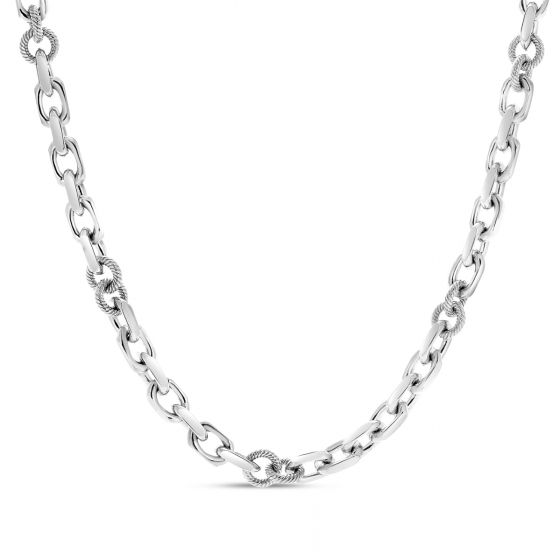 Men's Silver Marco Cable Chain