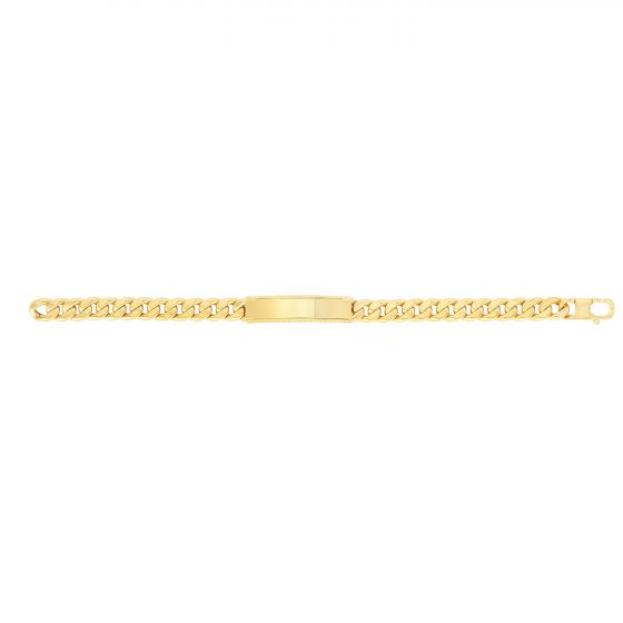 14K Gold Maschio ID Bracelet