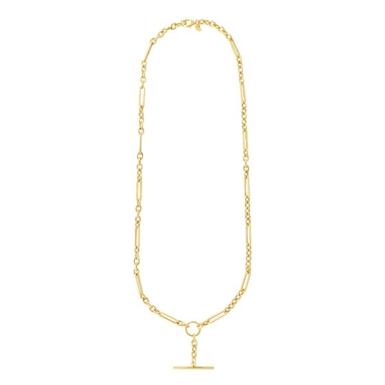 14K Toggle Necklace