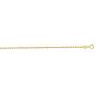10K Gold 1.4mm Diamond Cut Solid Royal Rope Chain
