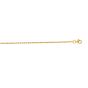 10K Gold 1.6mm Solid Diamond Cut Royal Rope Chain