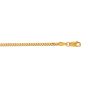 10K Gold 2.1mm Gourmette Chain
