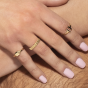 14K Ridge Ring