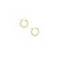 10K Gold Mini 2mm Hoop Earring