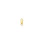 10K Gold 9mm Rectangular Lobster Lock