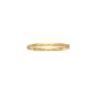 14K Gold 5mm Polished Floral Design Bangle