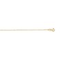 14K Gold .8mm Machine Rope Chain (Carded)