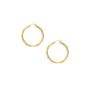 10K Gold 3x30mm Hoop Earring