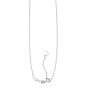Silver 1.5mm Adjustable Loose Rope Chain