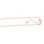 Silver 1.8mm Adjustable Rose Cable Chain